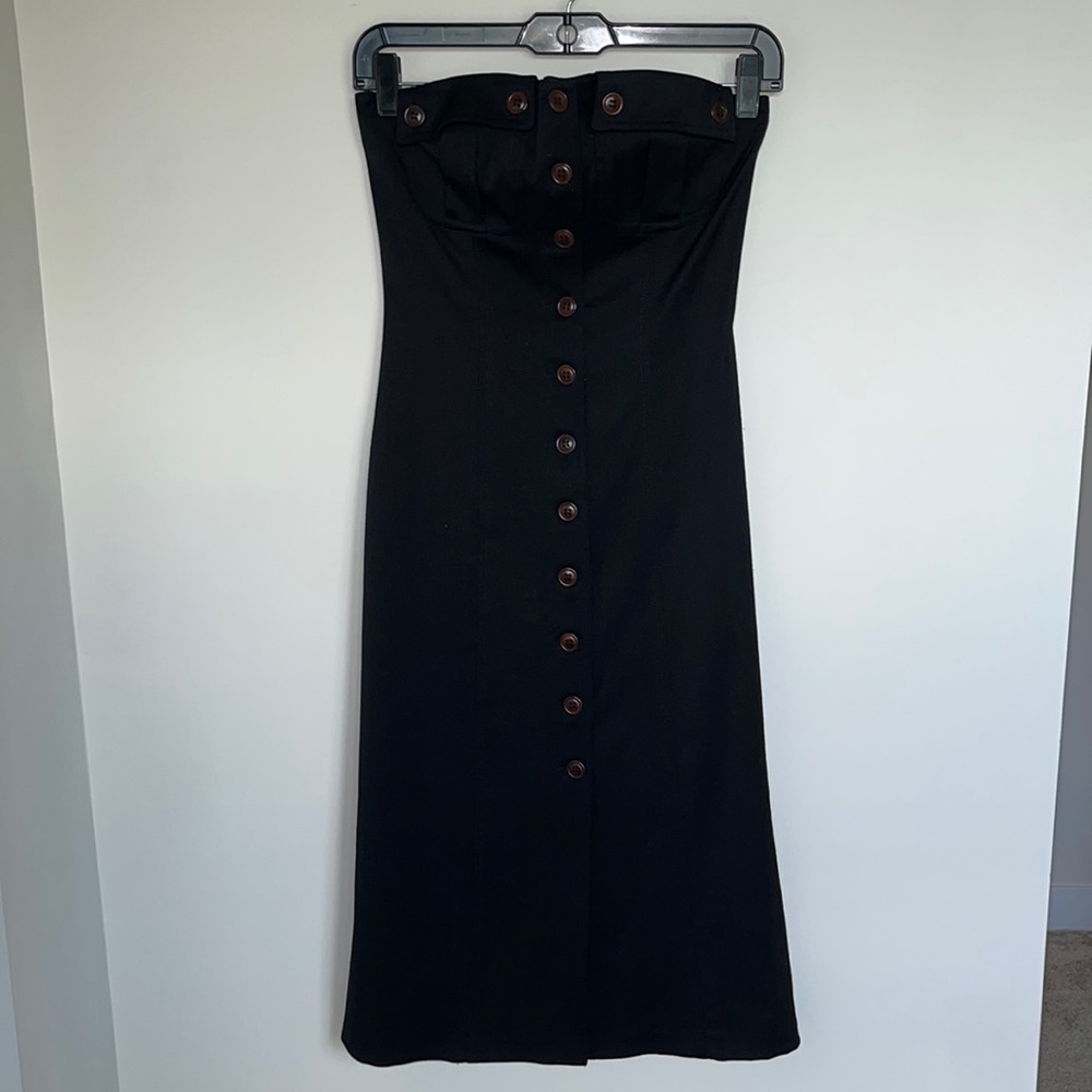 Plein Sud strapless midi dress